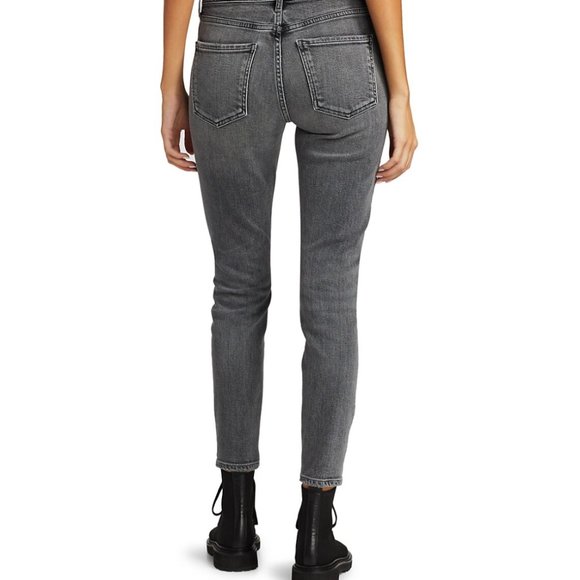 AGOLDE Sophie Mid-Rise Skinny Ankle Jeans Size 23 - Picture 2 of 3